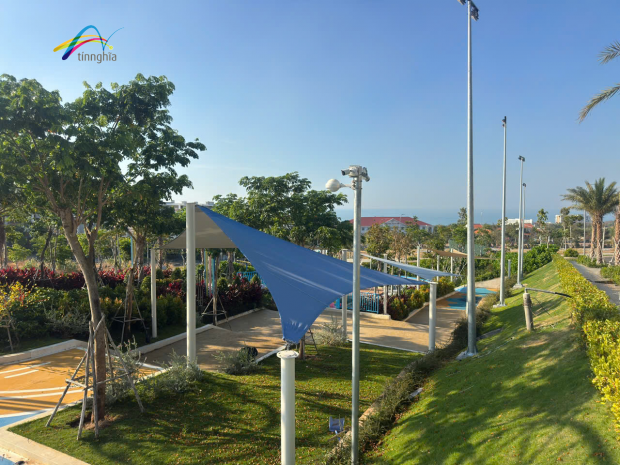 Dự án bạt che cảnh quan ở Summer Land Phan Thiết